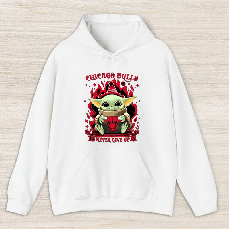 Baby Yoda X Chicago Bulls Team X NBA X Basketball Unisex Pullover Hoodie TAH4508