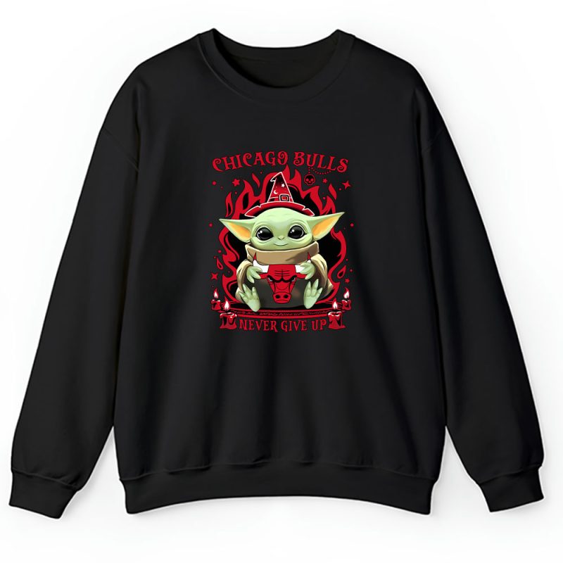 Baby Yoda X Chicago Bulls Team X NBA X Basketball Unisex Sweatshirt TAS4508