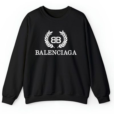 Balenciaga Laurel Logo Luxury Crewneck Sweatshirt CSTB0570