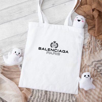 Balenciaga Laurel Paris Logo Luxury Cotton Canvas Tote Bag TTB1002