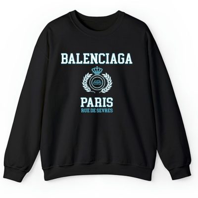 Balenciaga Laurel Paris Logo Luxury Crewneck Sweatshirt CSTB0581