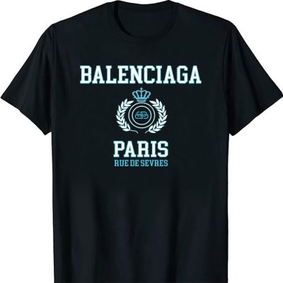 Balenciaga Laurel Paris Logo Luxury Kid Tee Unisex T-Shirt TTB1713