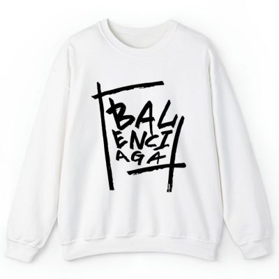 Balenciaga Letter Graffiti Crewneck Sweatshirt CSTB0583