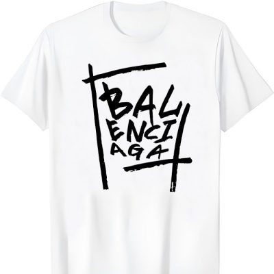 Balenciaga Letter Graffiti Kid Tee Unisex T-Shirt TTB1715