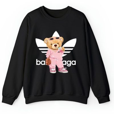 Balenciaga x Adidas Teddy Bear Logo Crewneck Sweatshirt CSTB0727