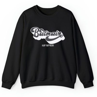 Balmain Paris 70S Crewneck Sweatshirt CSTB0883