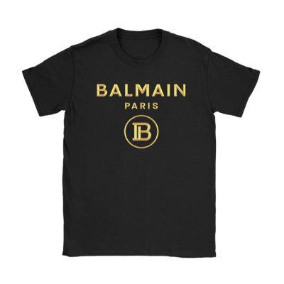 Balmain Paris Gold Logo Kid Tee Unisex T-Shirt TTB1904