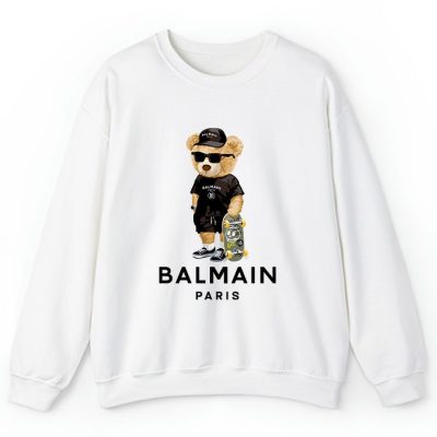 Balmain Paris Teddy Bear Luxury Crewneck Sweatshirt CSTB0901