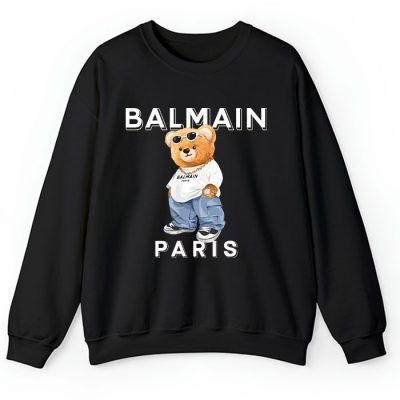 Balmain Paris Teddy Bear Luxury Crewneck Sweatshirt CSTB0904