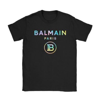 Balmain Paris Tie Dye Logo Kid Tee Unisex T-Shirt TTB1895