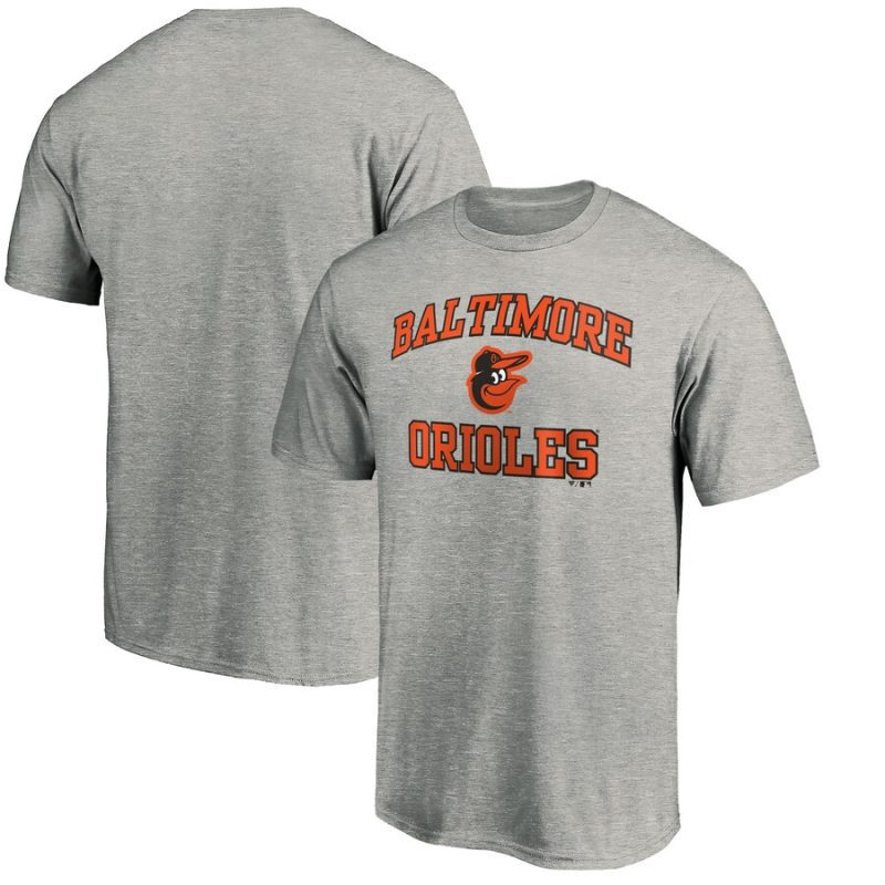 Baltimore Orioles Team Heart & Soul Unisex T-Shirt - Heathered Gray