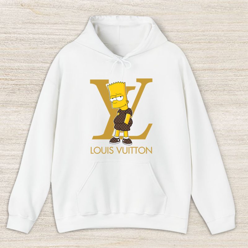 Bart Simpson Louis Vuitton Unisex Pullover Hoodie TAH4040
