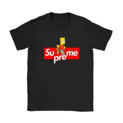 Bart Simpson Supreme Unisex T-Shirt Cotton Tee TAT4041