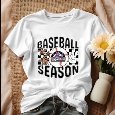 Baseball Season Colorado Rockies Unisex T-Shirt IPP2005