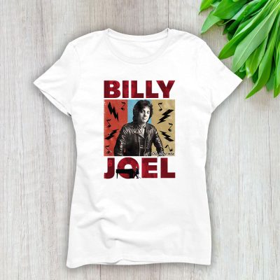 Billy Joel The Piano Man Retro Music Lady T-Shirt Women Tee For Fans TLT2253