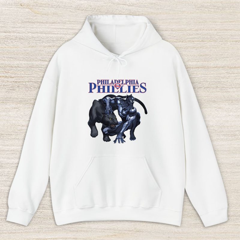 Black Panther MLB Philadelphia Phillies Unisex Pullover Hoodie TAH4033