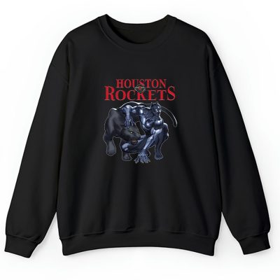 Black Panther NBA Houston Rockets Unisex Sweatshirt TAS3393