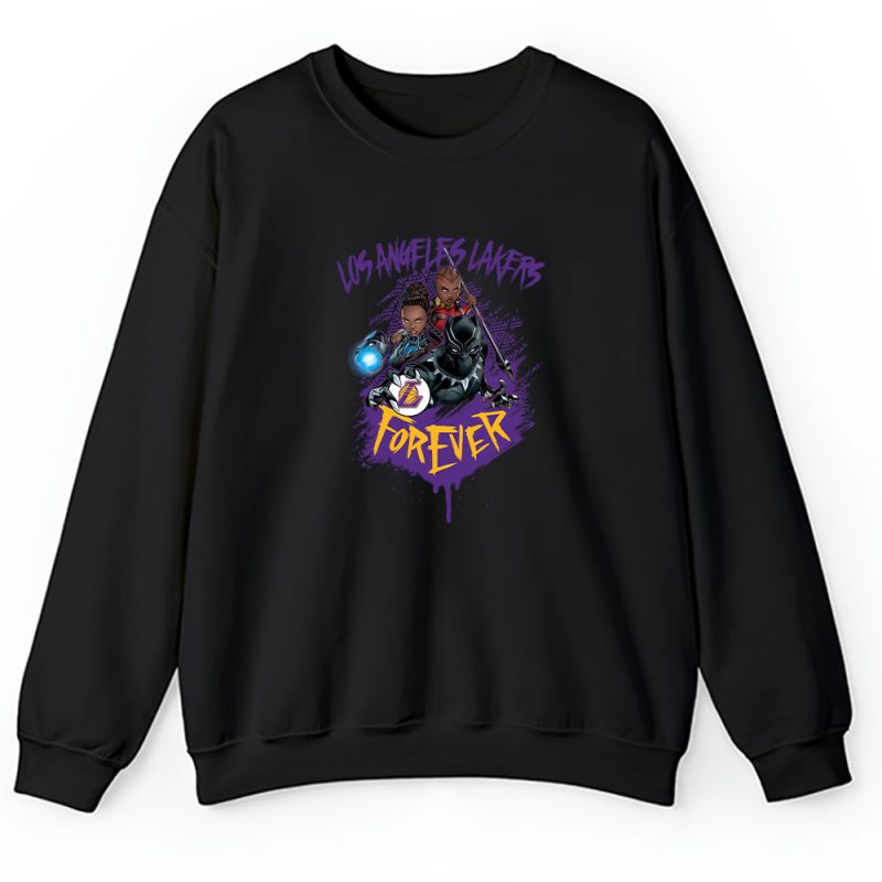 Black Panther NBA Los Angeles Lakers Unisex Sweatshirt TAS3397