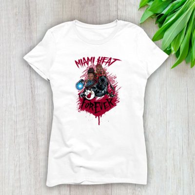 Black Panther NBA Miami Heat Lady T-Shirt Women Tee For Fans TLT1064