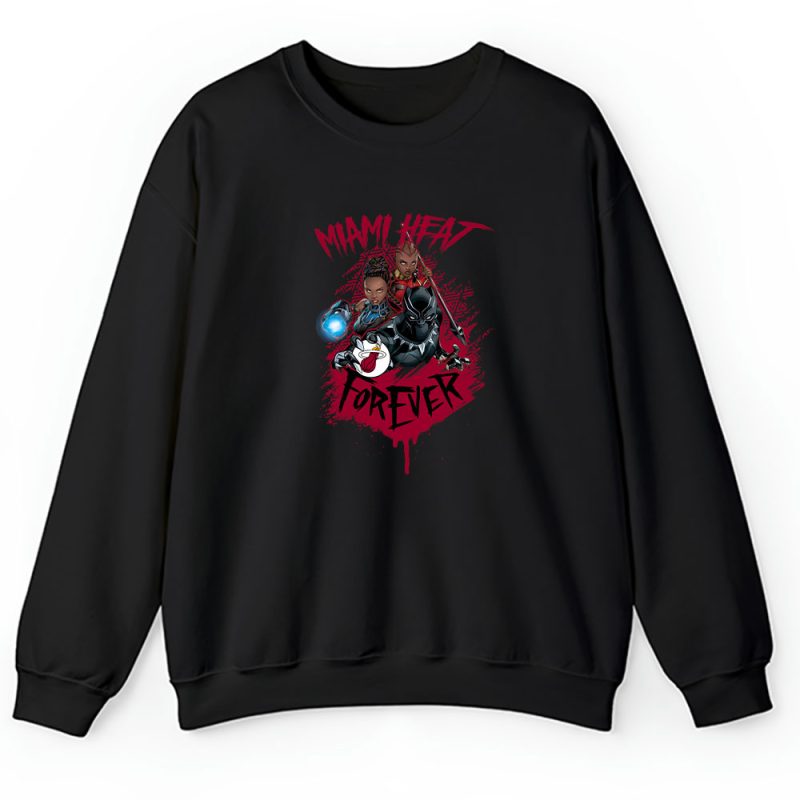 Black Panther NBA Miami Heat Unisex Sweatshirt TAS3403