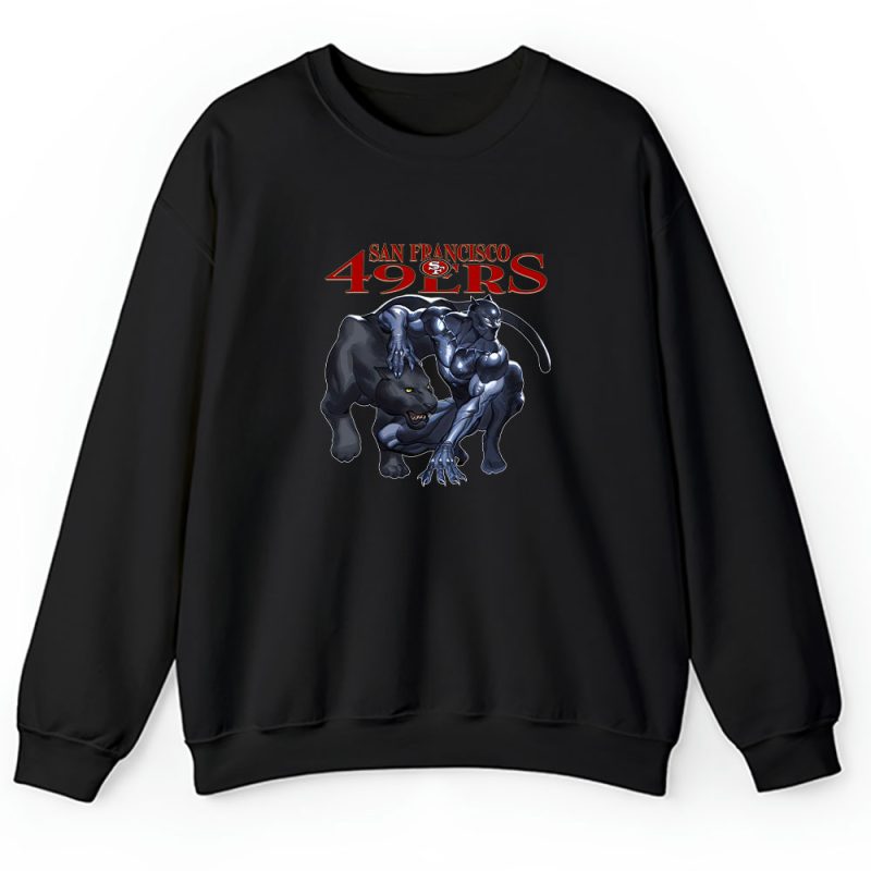 Black Panther NFL San Francisco 49ers Unisex Sweatshirt TAS4038