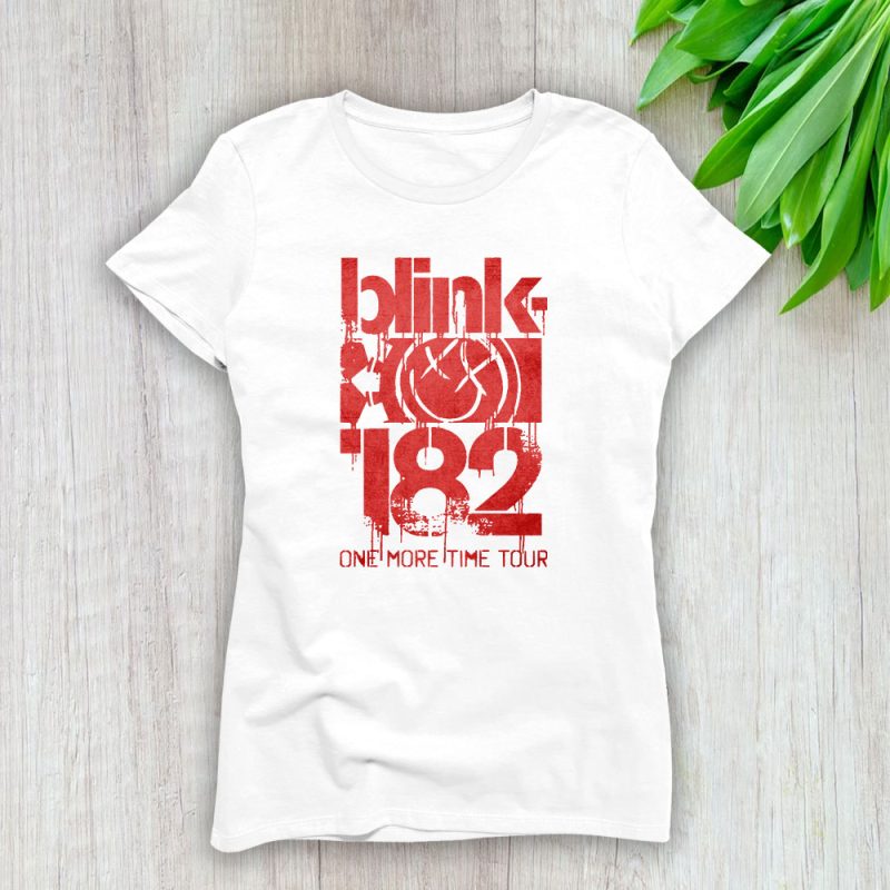 Blink182 One More Time 2024 Tour Lady T-Shirt Women Tee For Fans TLT2121