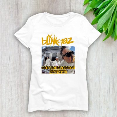 Blink182 One More Time 2024 Tour Lady T-Shirt Women Tee For Fans TLT2123