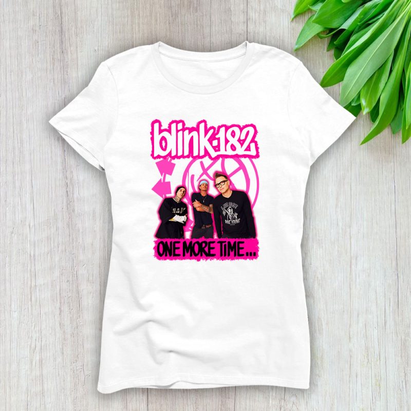 Blink182 One More Time 2024 Tour Lady T-Shirt Women Tee For Fans TLT2126