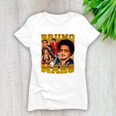 Bruno Mars Bruno Pete The Pop Prince The King Of Pop Lady T-Shirt Women Tee For Fans TLT3818