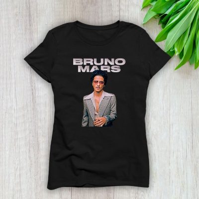 Bruno Mars Bruno Pete The Pop Prince The King Of Pop Lady T-Shirt Women Tee For Fans TLT3820