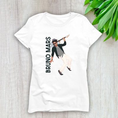 Bruno Mars Bruno Pete The Pop Prince The King Of Pop Lady T-Shirt Women Tee For Fans TLT3824