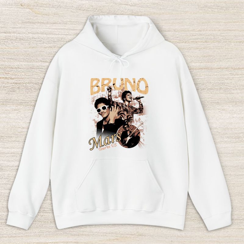 Bruno Mars Tour In Us 2024 Unisex Hoodie For Fans TAH4674