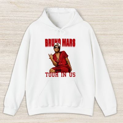 Bruno Mars Tour In Us 2024 Unisex Hoodie For Fans TAH4682