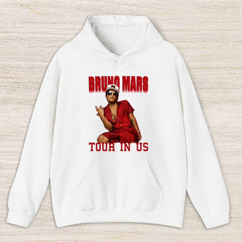 Bruno Mars Tour In Us 2024 Unisex Hoodie For Fans TAH4682