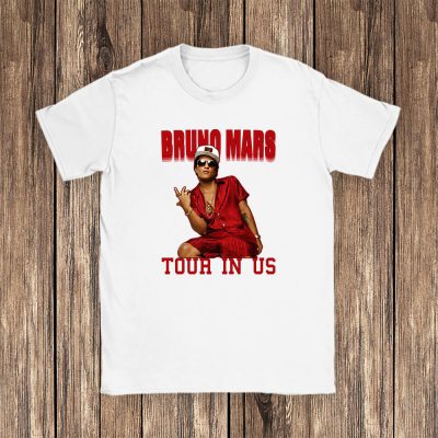 Bruno Mars Tour In Us 2024 Unisex T-Shirt For Fans TAT4682