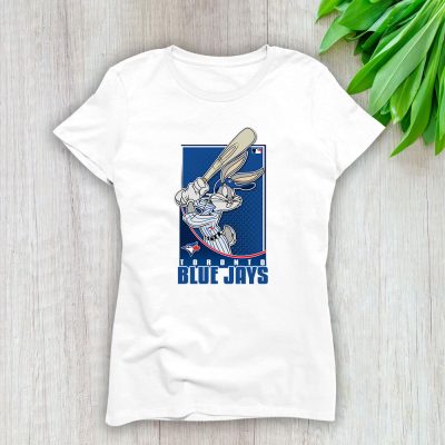 Bug Bunny X Toronto Blue Jays Team X MLB X Baseball Fans Lady T-Shirt Women Tee For Fans TLT2625