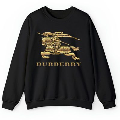 Burberry Logo Gold Luxury Crewneck Sweatshirt CSTB0737