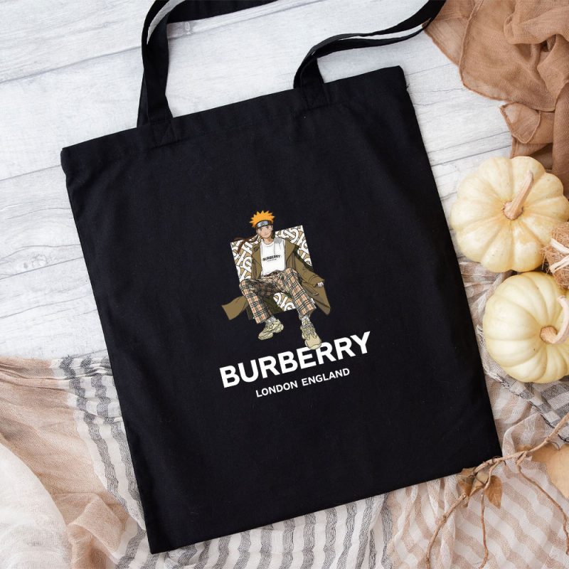 Burberry London Naruto Cotton Canvas Tote Bag TTB1087