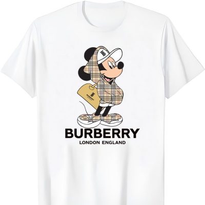 Burberry Mickey Mouse Kid Tee Unisex T-Shirt TTB1766