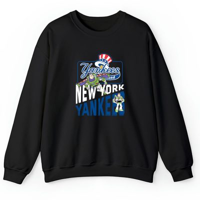 Buzz Lightyear X Toy Story X New York Yankees Team X MLB X Baseball Fans Unisex Sweatshirt TAS4274