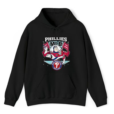 Buzz Lightyear X Toy Story X Philadelphia Phillies Team X MLB X Baseball Fans Unisex Pullover Hoodie TAH4277