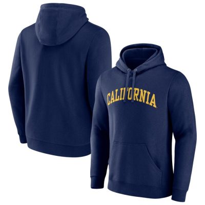 Cal Bears Basic Arch Pullover Hoodie - Navy