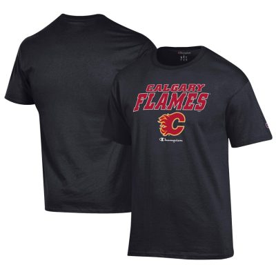 Calgary Flames Champion T-Shirt - Black