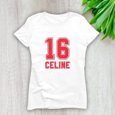 Celine 16 Luxury Lady T-Shirt Luxury Tee For Women LDS1115