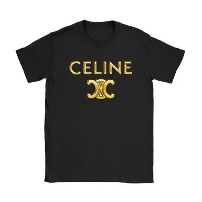 Celine Gold Logo Luxury Kid Tee Unisex T-Shirt TTB1831