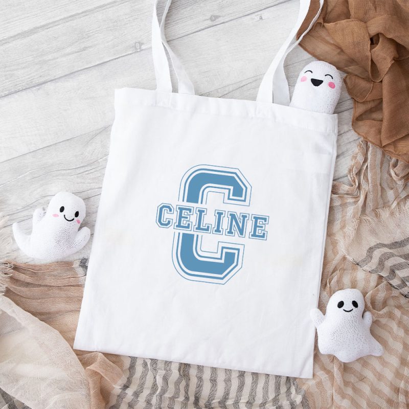 Celine Logo Luxury Cotton Canvas Tote Bag TTB1113