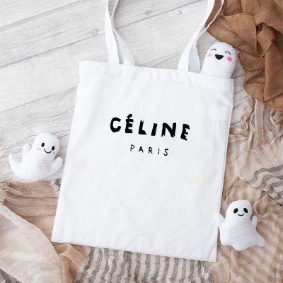 Celine Paris Cotton Canvas Tote Bag TTB1116