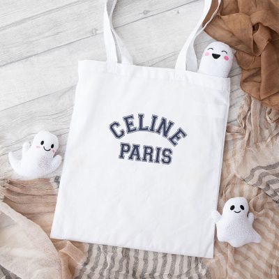 Celine Paris Luxury Cotton Canvas Tote Bag TTB1121