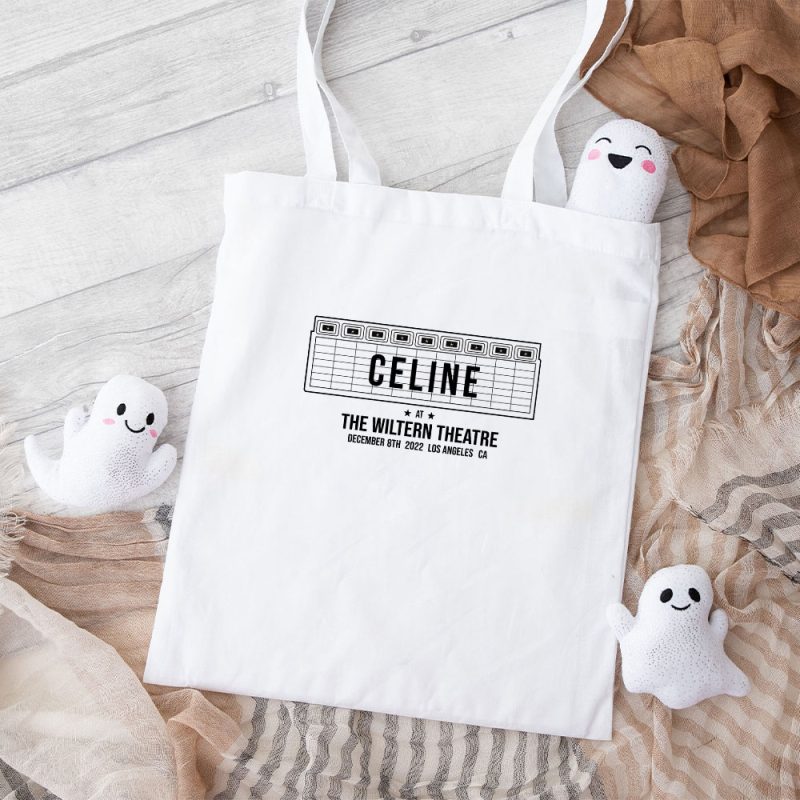 Celine The Wiltern Theatre Cotton Canvas Tote Bag TTB1139