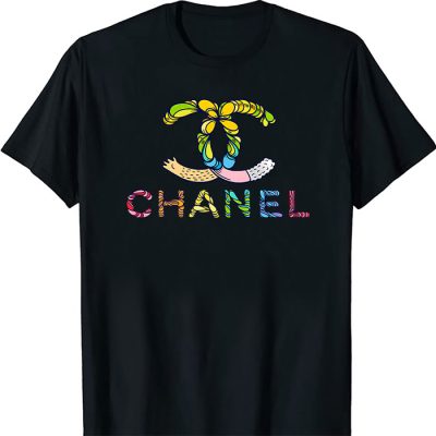 Chanel Colorful Logo Unisex T-Shirt TTB2618